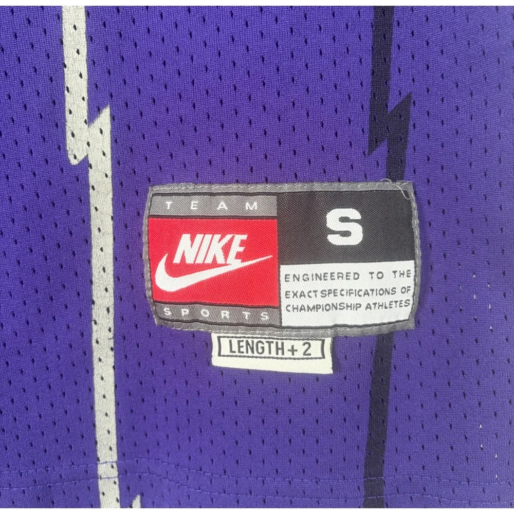 Nike Toronto Raptors Tracy McGrady 1 Jersey Purple Vintage Pinstripe Mens Small